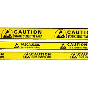 Static Solutions AT-3054 ESD Sensitive Aisle Warning Tape