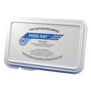 FS-NT1-712.50 Pre-Saturated Cleanroom Wipes – 7×12