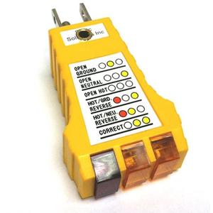 Static Solutions SP-101 Electrical Ground Checker/Grounding Plug
